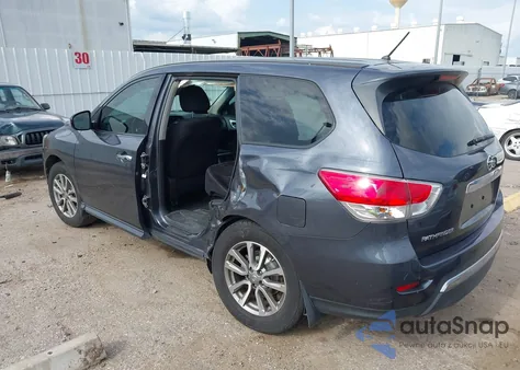 2014 Nissan Pathfinder S z USA, uszkodzony, nr VIN 5N1AR2MN2EC684188